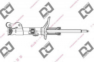 DJ PARTS ds1362gs -  Амортизатор